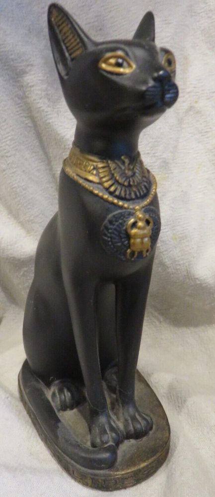Summit Collection Bastet Ancient Egyptian Cat Goddess Statue Figurine 5 1/4