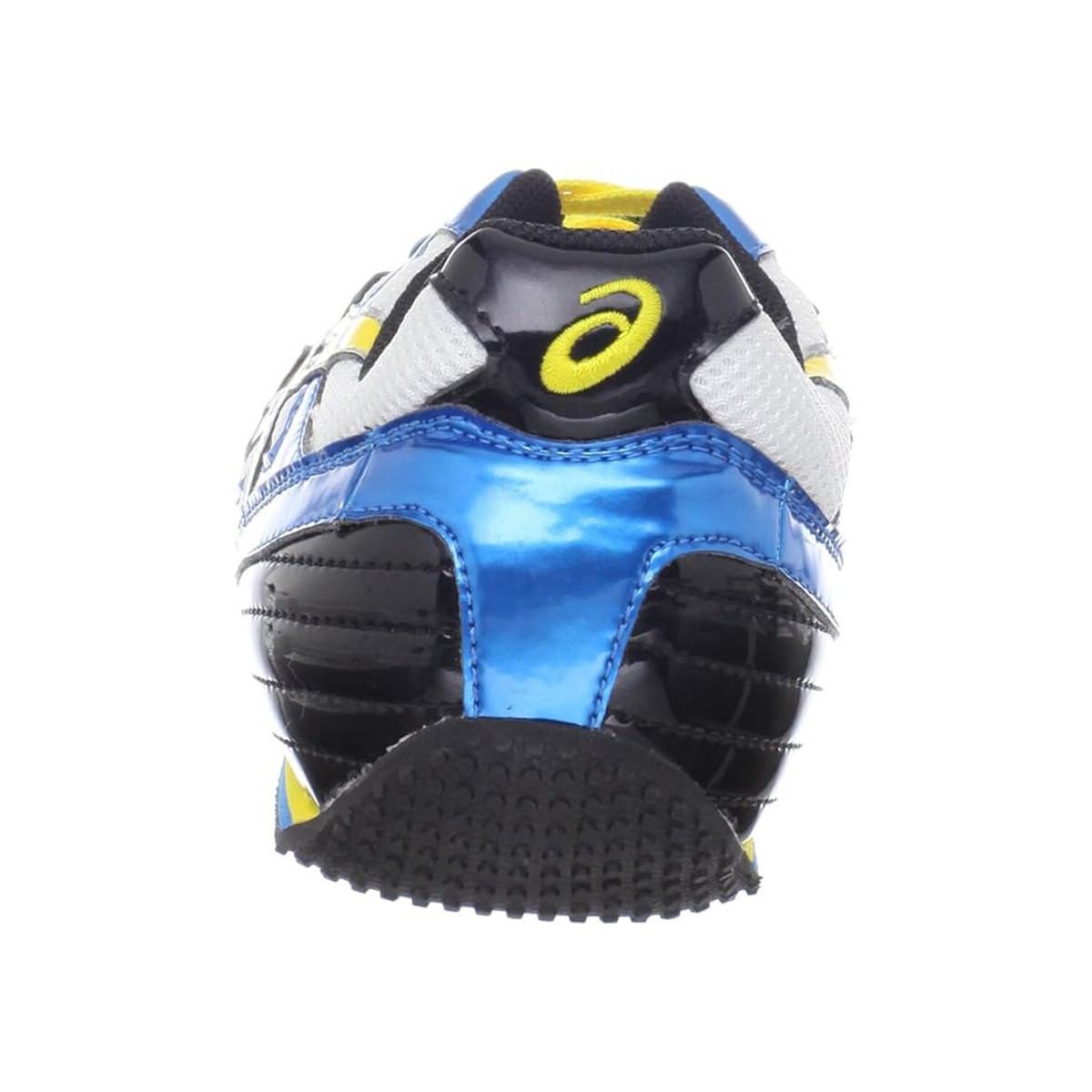 Open Box ASICS AS-2702-13 Turbo Jump Track Shoe,Jet Blue/Yellow