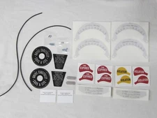 Restoration parts lot for your Duncan Parking Meter, Model 60, 2 hour. Double.