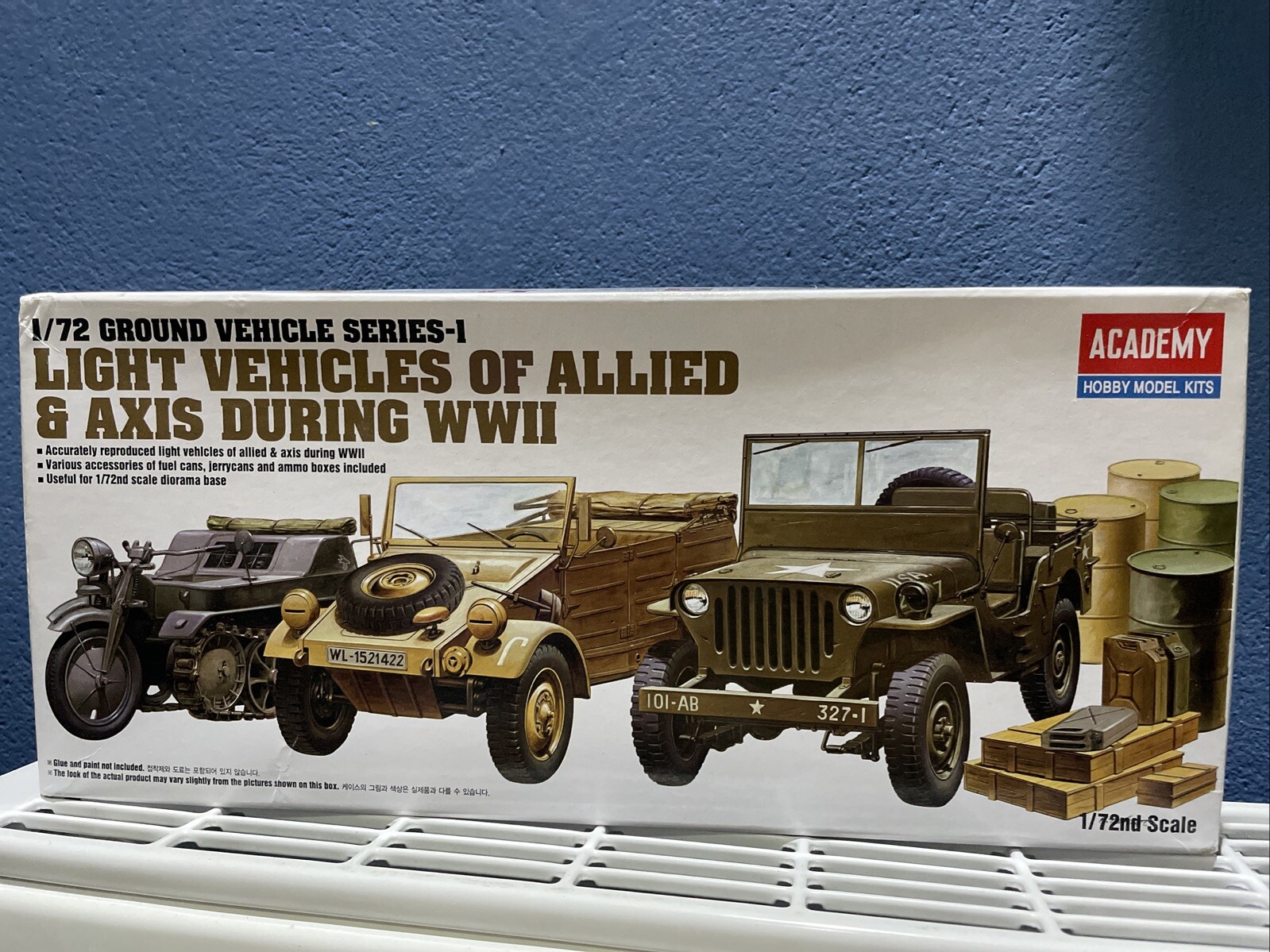 Academy 1/72 Light Vehicles Of Allied & Axis During WWII - 13416