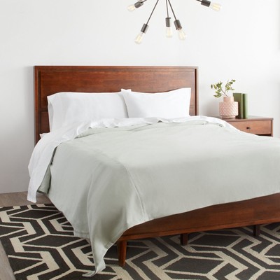 Mid Century Style Solid Wood Headboard Footboard Bedframe Queen