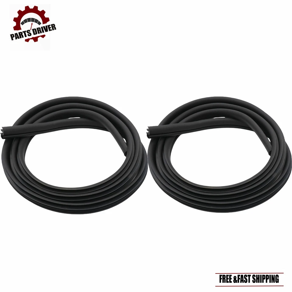 Paquete de 2 impermeables para puerta delantera izquierda y derecha para Ford F-150 F-250 97-04 Foto 4 de 4