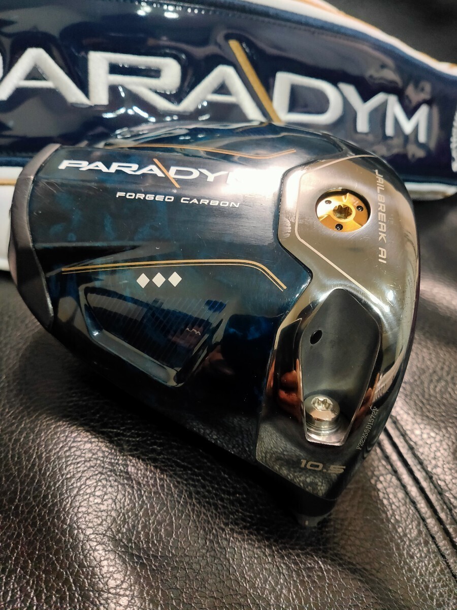 ㉚PARADYM TD 10.5 LH Callaway Golf RH Paradym Triple Diamond Driver Head ONLY Loft