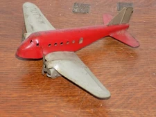 Vintage Wyandotte MX 119 Pressed Steel Toy Plane