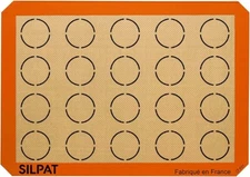 Silpat  Macaron Non-Stick Silicone Baking Mat, 11-5/8" x x 16-1/2"