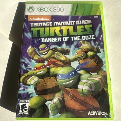 Teenage Mutant Ninja Turtles: Danger of the Ooze (Microsoft Xbox 360, 2014)