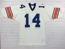 NUEVA/Antigua Stock 1960 De Colección Campeón Camiseta de Fútbol Auburn Tigers Bobby Hunt