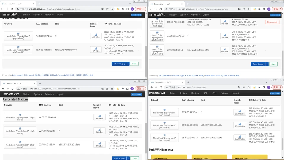 Wireless OpenWrt Mesh Router 4G/5G uber USB, NordVPN, ZeroTier & Komplettes WLAN - Bild 3 von 4