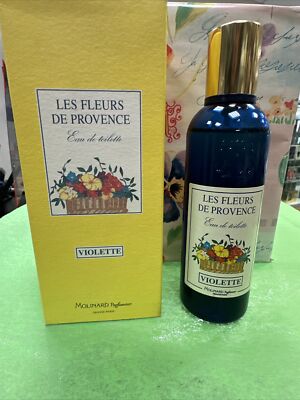 Les Fleurs De Provence Violette by Molinard 3.3 oz Eau De Toilette Spray Women