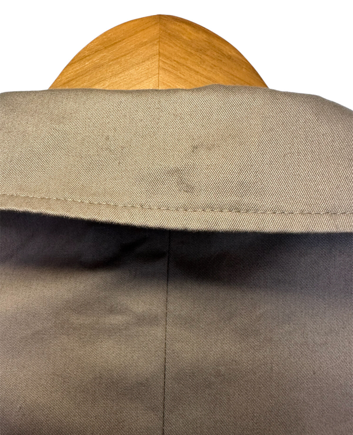 ALEXANDER WANG Cropped Short Khaki Pleat Ruffle Trench Jacket 6 image 8