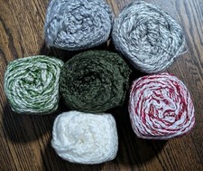 New K C Spark Sparkle Yarn Big 7oz 284 yds Worsted Soft Polyester Knit  Crochet