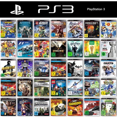 PS3 / PlayStation 3 Spiele-Wahl   Action   Party   Racing   Shooter  