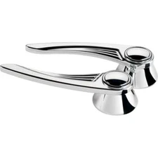 Billet Specialties 45525 (Pair) Door Handles Polished Billet Aluminum Interior