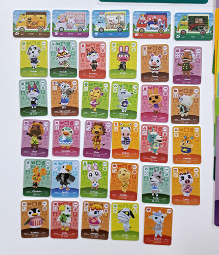 Animal Crossing Cards Lot Amiibo Series 1 2 3 4 5 Sanrio Minis Assorted READ! - Picture 6 of 11