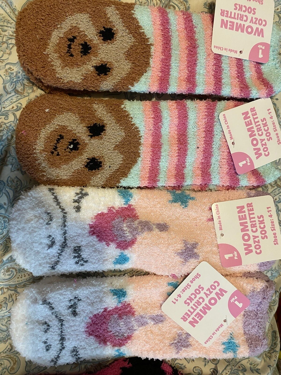 Fuzzy socks sale cute