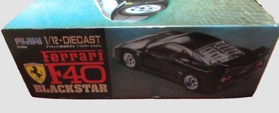 Fujimi 1/12 Scale Ferrari F40 Blackstar Diecast Series Unassembled