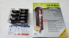 Andis AGC Super 2 speed Grooming Brushless Clipper & Wahl Comb Guides