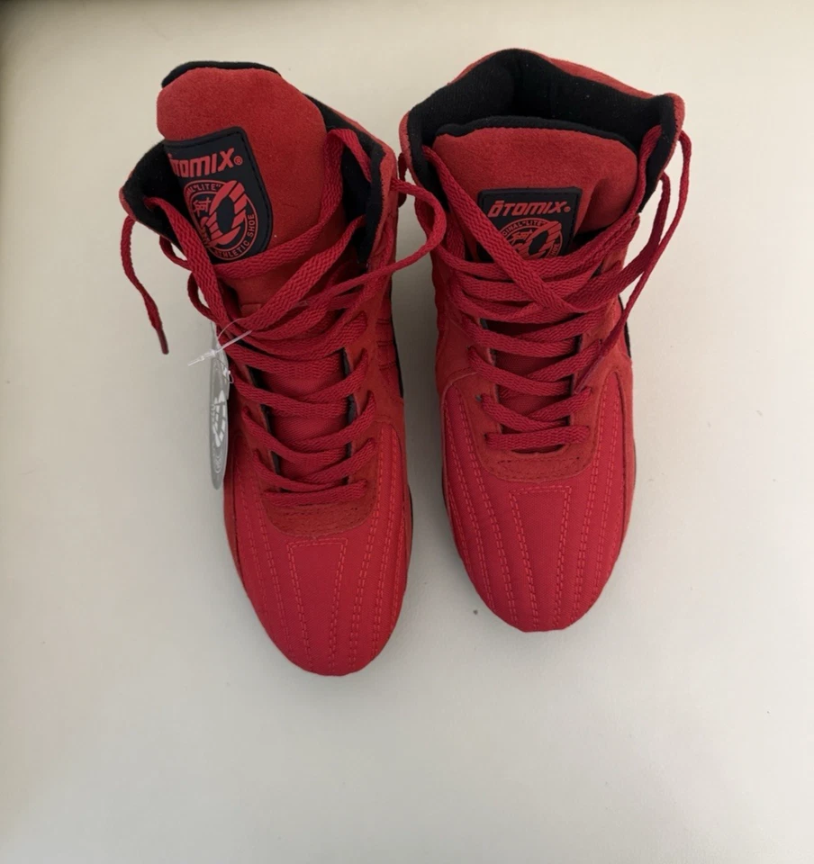 Otomix- Zapatos Entrenadores de Culturismo Raya Roja Foto 4 de 4