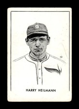 1952 Callahan Hall of Fame Harry Heilmann Incomplete Frame Ex HOF-10002163