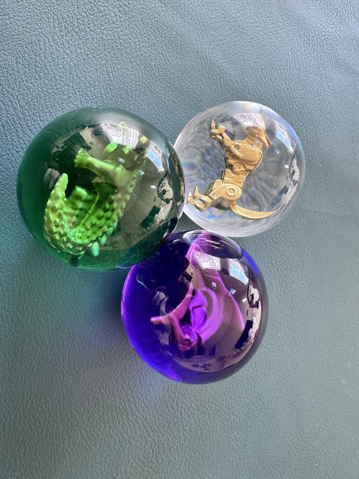 Gao ranger crystal Gao Silver set
