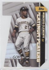 2021 Topps Topps Platinum Players Die-Cuts Roberto Clemente #PDC-28 HOF 03cz
