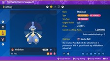 Pokemon Scarlet and Violet PSV - Shiny 6IV Medicham