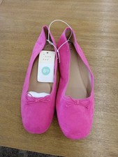 A New Day Womens Flat Ballet Shoes Pink Size 8.5