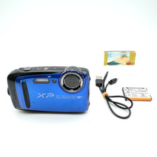 FUJIFILM FinePix XP120 Waterproof Shockproof Wi-Fi Digital Camera Blue Japan