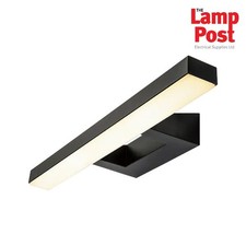 Ansell AKAILED/B/WW Kaiser 15W LED Bathroom Light - Warm White - Black Finish
