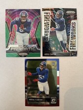 2025 Prizmatic Green Wave Abdul Carter #10 + #7 Fireworks + Optic Retro #9 (RC)
