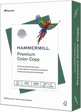 Hammermill Printer Paper, Premium Color 32 Lb Copy 1 Ream | 500 Sheets, White 