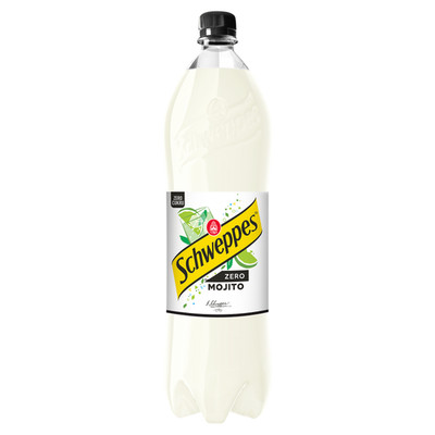 Schweppes Zero Mojito Limette-Minze zuckerfrei 1,35 l
