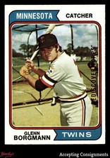 2017 Topps Rediscover Topps Buybacks Bronze '74 Topps Glenn Borgmann TWINS