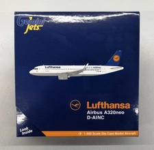 GEMINI JETS 1400 Scale Model Lufthansa Airbus A320neo D-AINC Used