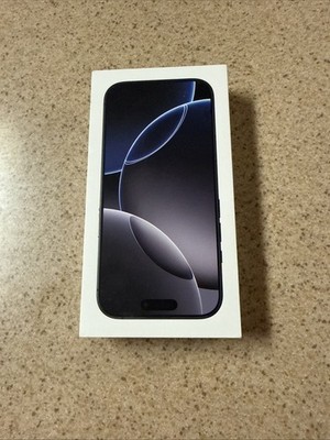 Original Apple iPhone 16 Pro Max Desert Titanium Empty Box Only