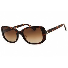 Kate Spade Women's Sunglasses Gold Havana Rectangular Frame DIONNA/S 006J LA