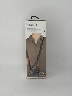 Peak Design Leash Adjustable Camera Strap with Quick Release Anchors black