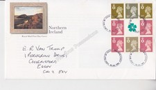 GB ROYAL MAIL FDC COVER 1994 PRESTIGE PANE NORTHERN IRELAND HANDWRITTEN ESSEX