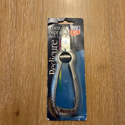 Vintage Rite Aid Stainless Steel In Grown Toenail Nipper with Barrel Spring