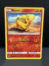 Numel 13/111 2017 SM Crimson Invasion Pokemon TCG Card Reverse Holo Common - NM