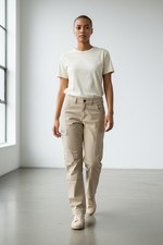 Jack Wolfskin Woman Outdoor Hose Wanderhose Trekkinghose Ivory Beige Gr. 38