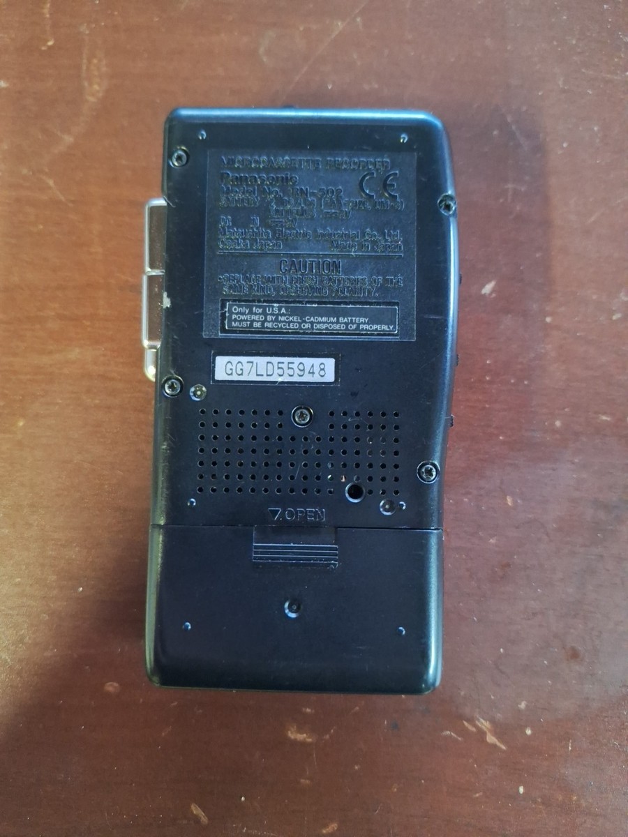 Panasonic マイクロカセットレコーダー　RN-502 概要 マイクロカセットレコーダー RN-502 | オーディオ | Panasonic