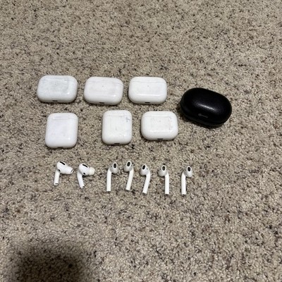 Apple Airpods Pro Cases and Airpods Lot - Untested Read