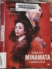 Minamata (DVD, 2020) DISC ONLY Johnny Depp - Life Story Period Piece