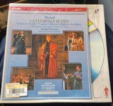 SEALED Philips Mozart "La Clemenza Di Tito" Goran Jarvefelt Laser Disc Box Set