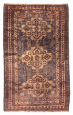 Traditional Vintage Hand-Knotted Area Rug 211...