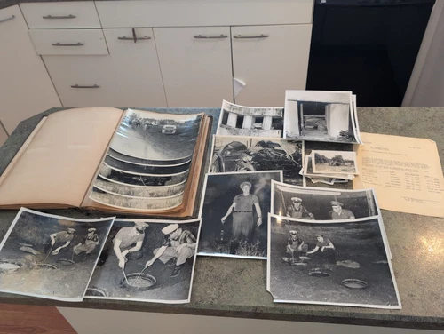 Vtg 1940s-50s Police Chief Orlando Collection Black And White Old Photographs