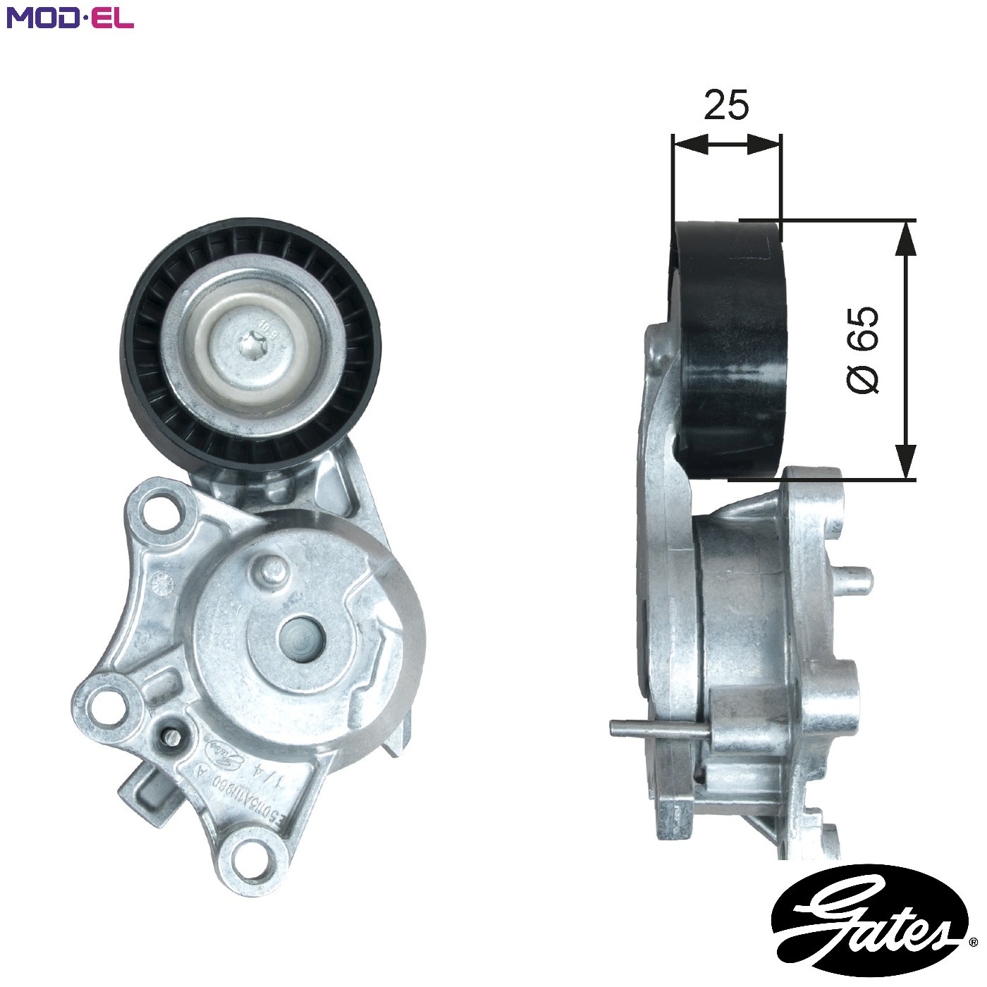 BELT TENSIONER VRIBBED BELT T39378 FOR PEUGEOT 208/Hatchback/Van CITROEN 1.6L - Image 6