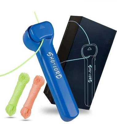 Fun Glow in the Dark Schnurspielzeug Zip String Seilwerfer - Fidget Toy Loop NEU