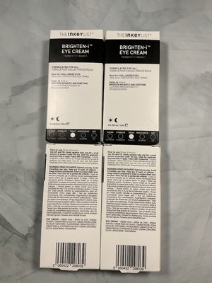 The INKEY List  Brighten-i Dark Circle Brightening Eye Cream X 4